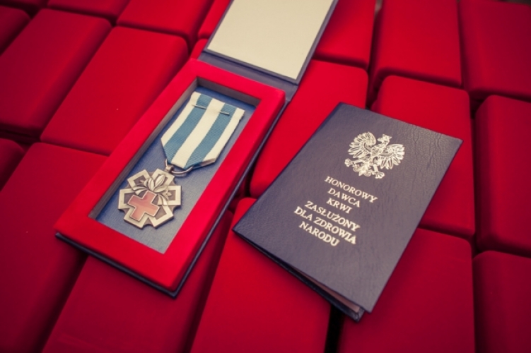 Zasłużony Krwiodawca dla RCKiK we Wrocławiu