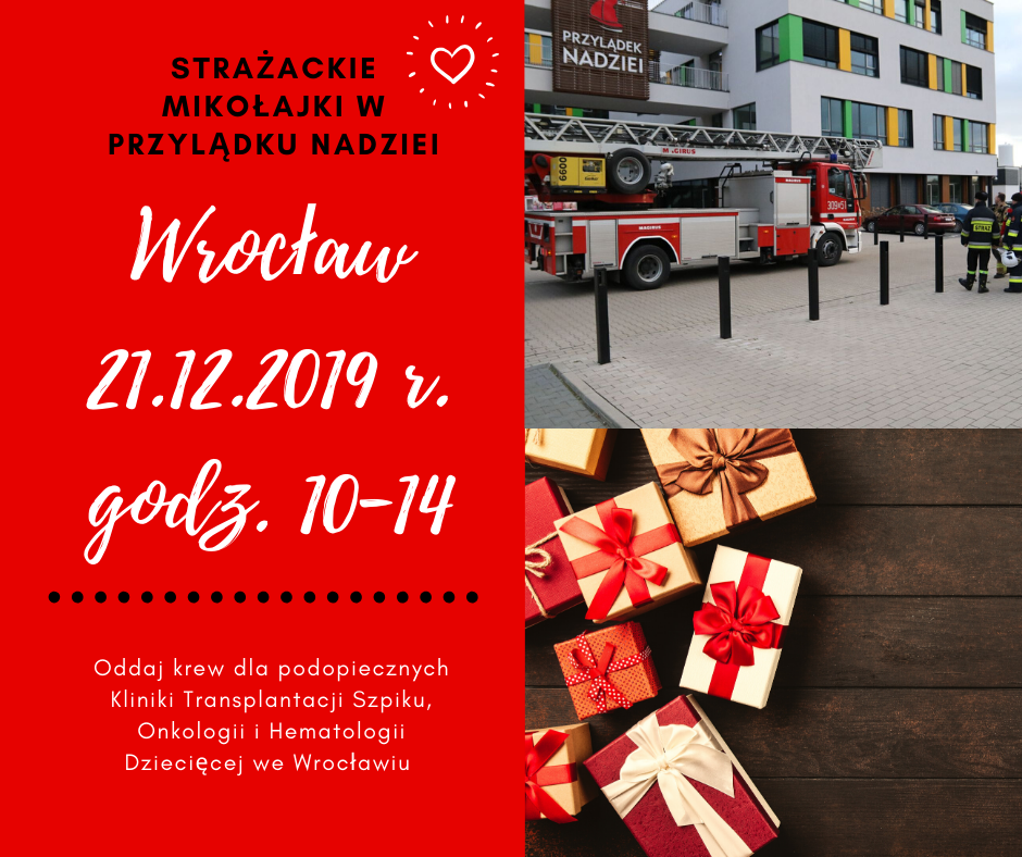 Strażackie Mikołajki w Przylądku Nadziei - 21.12.2019 r.