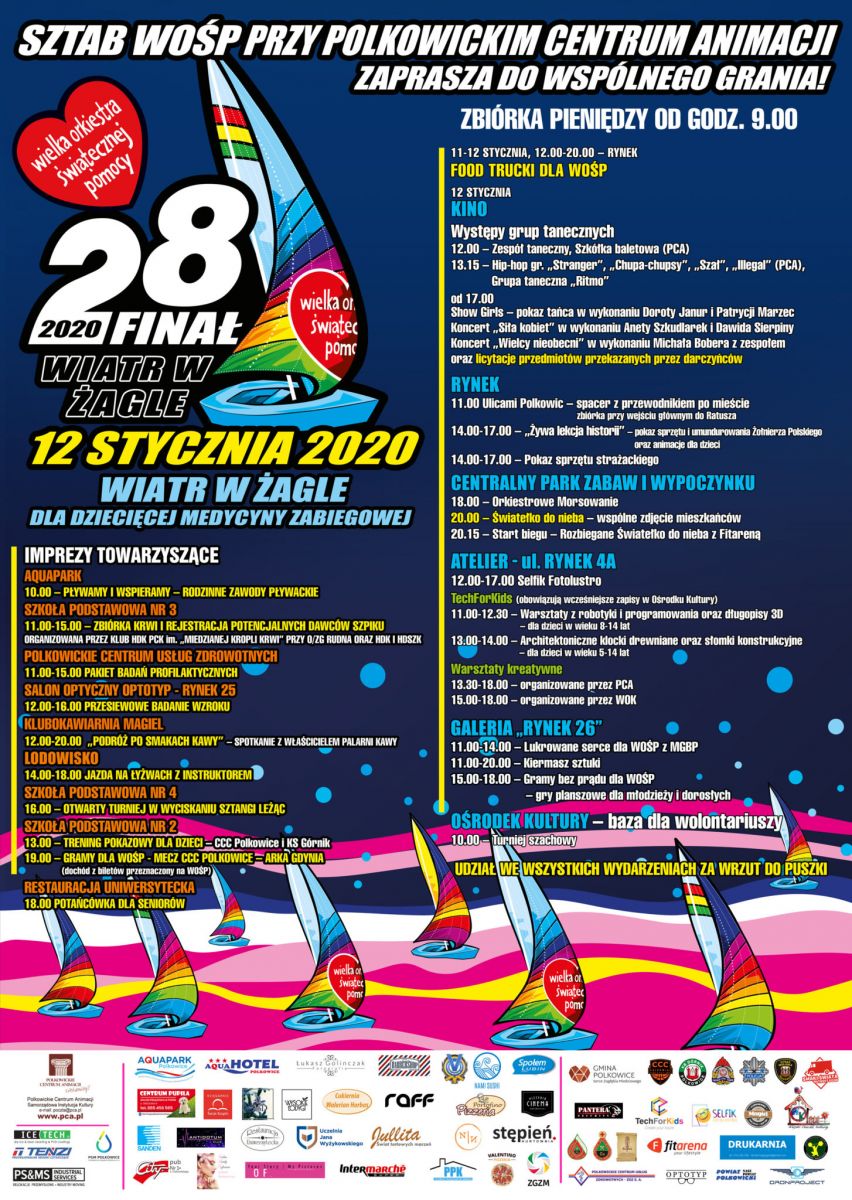 WOŚP w Polkowicach - 12.01.2020 r.