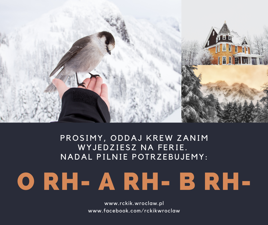 Zapraszamy do oddawania krwi