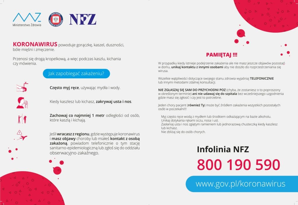 Ważne informacje dla Krwiodawców
