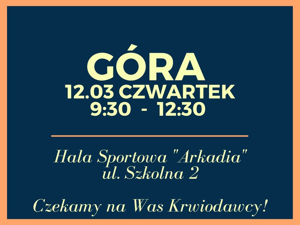 Zapraszamy na akcję do Góry