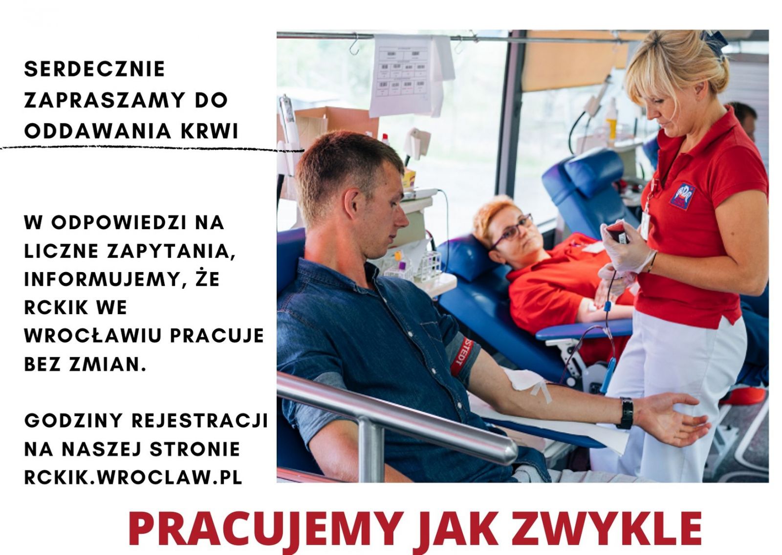 Pracujemy jak zwykle