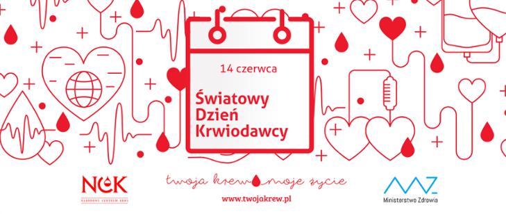 Życzenia z okazji Światowego Dnia Krwiodawcy od Ministra Zdrowia