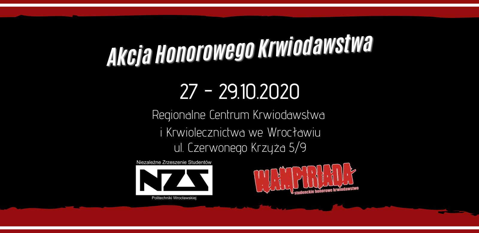 Wampiriada NZS Politechniki Wrocławskiej w RCKiK we Wrocławiu