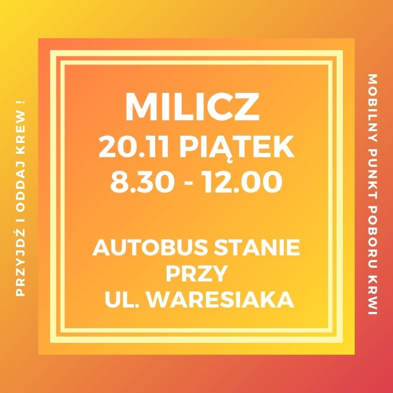 Milicz 20.11.2020