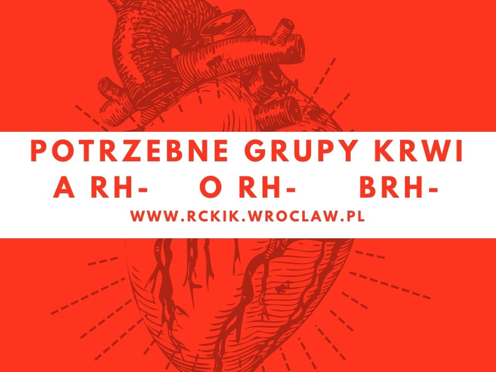 Potrzebne grupy krwi