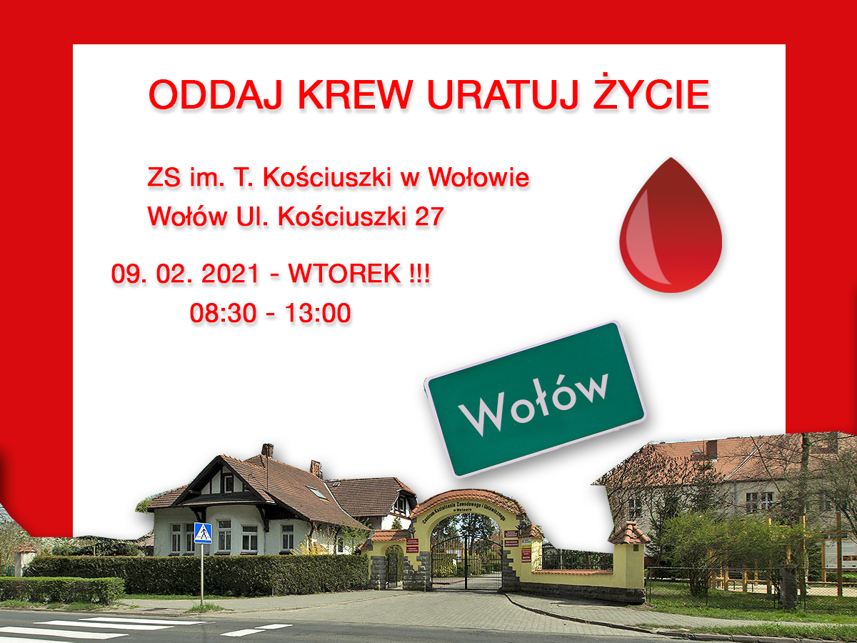 Akcja krwiodawstwa w Wołowie