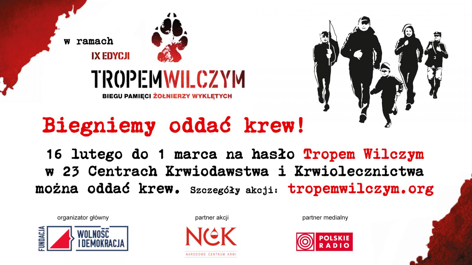 9. edycja ogólnopolskiej akcji pod hasłem "Tropem Wilczym"