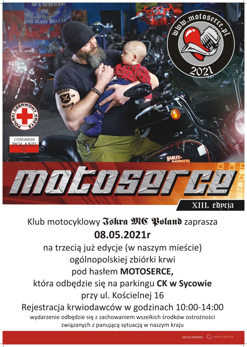 Motoserce w Sycowie - 8.05.2021 r.