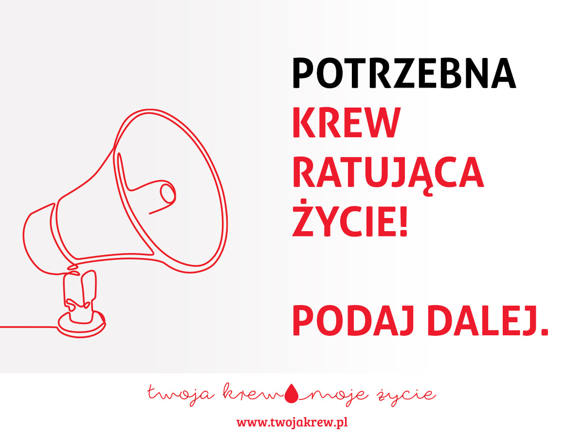 Apel Narodowego Centrum Krwi