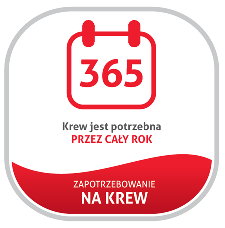 Krew potrzebna jest cały rok