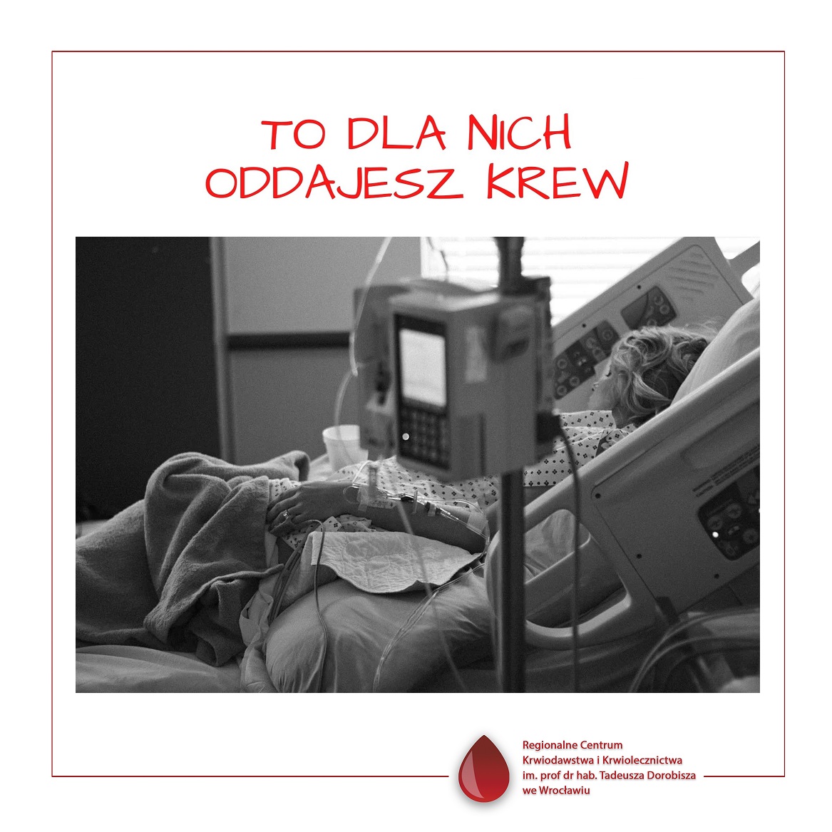 To dla nich oddajecie krew !