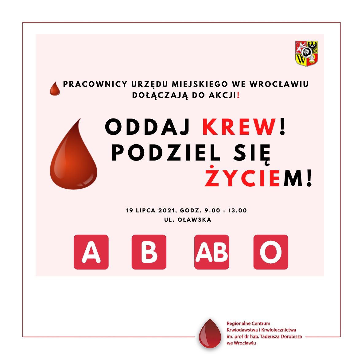 Zapraszamy na akcję na ul. Oławską
