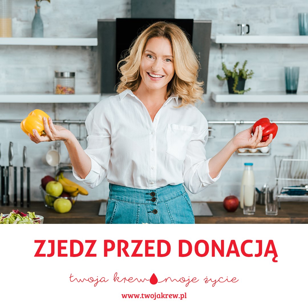 Przypominamy o dobrym przygotowaniu do oddania krwi