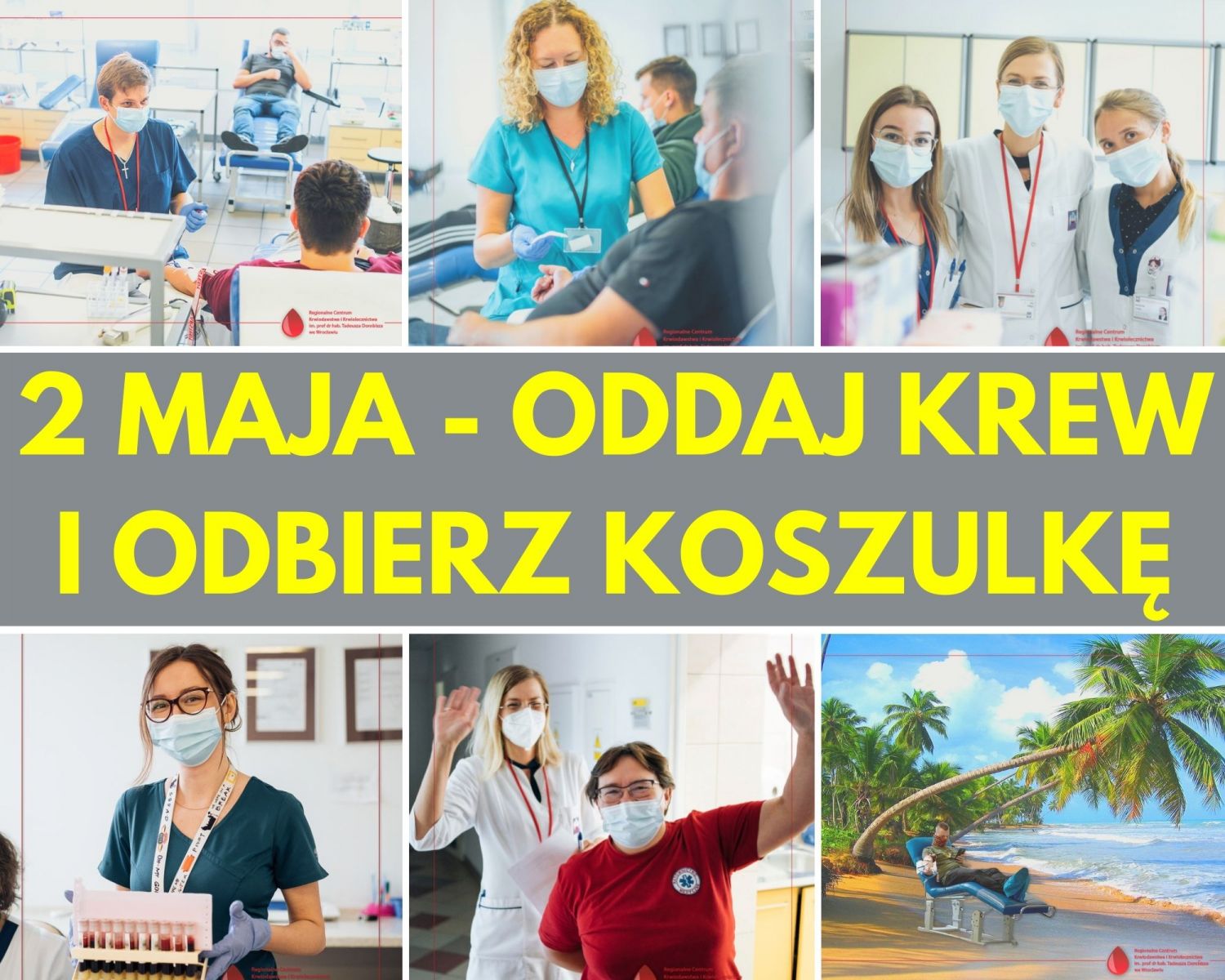 2 Maja (poniedziałek) RCKIK we Wrocławiu oraz Terenowe Oddziały w Głogowie, Legnicy i Lubinie będą otwarte - Zapraszamy!