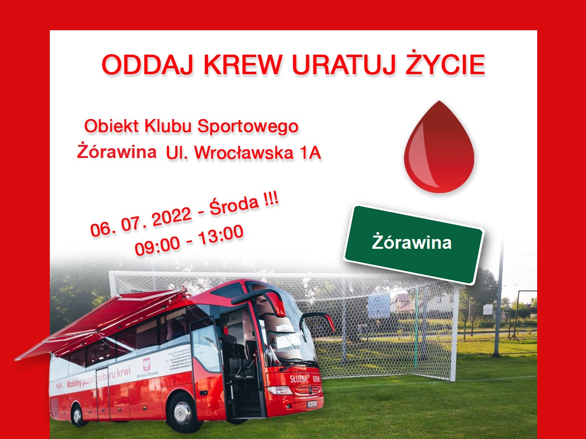 Akcja pobierania krwi w Żórawinie