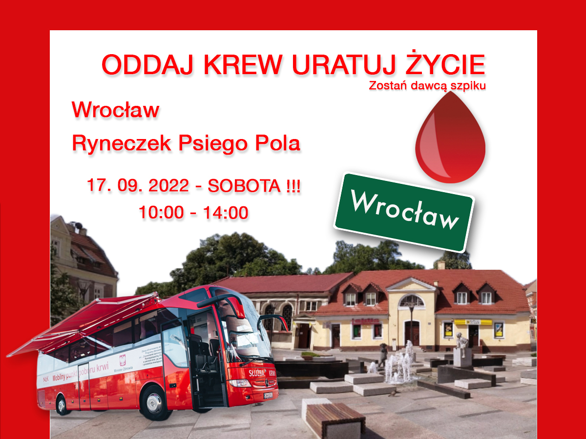 Akcje pobierania krwi na najbliższe dni