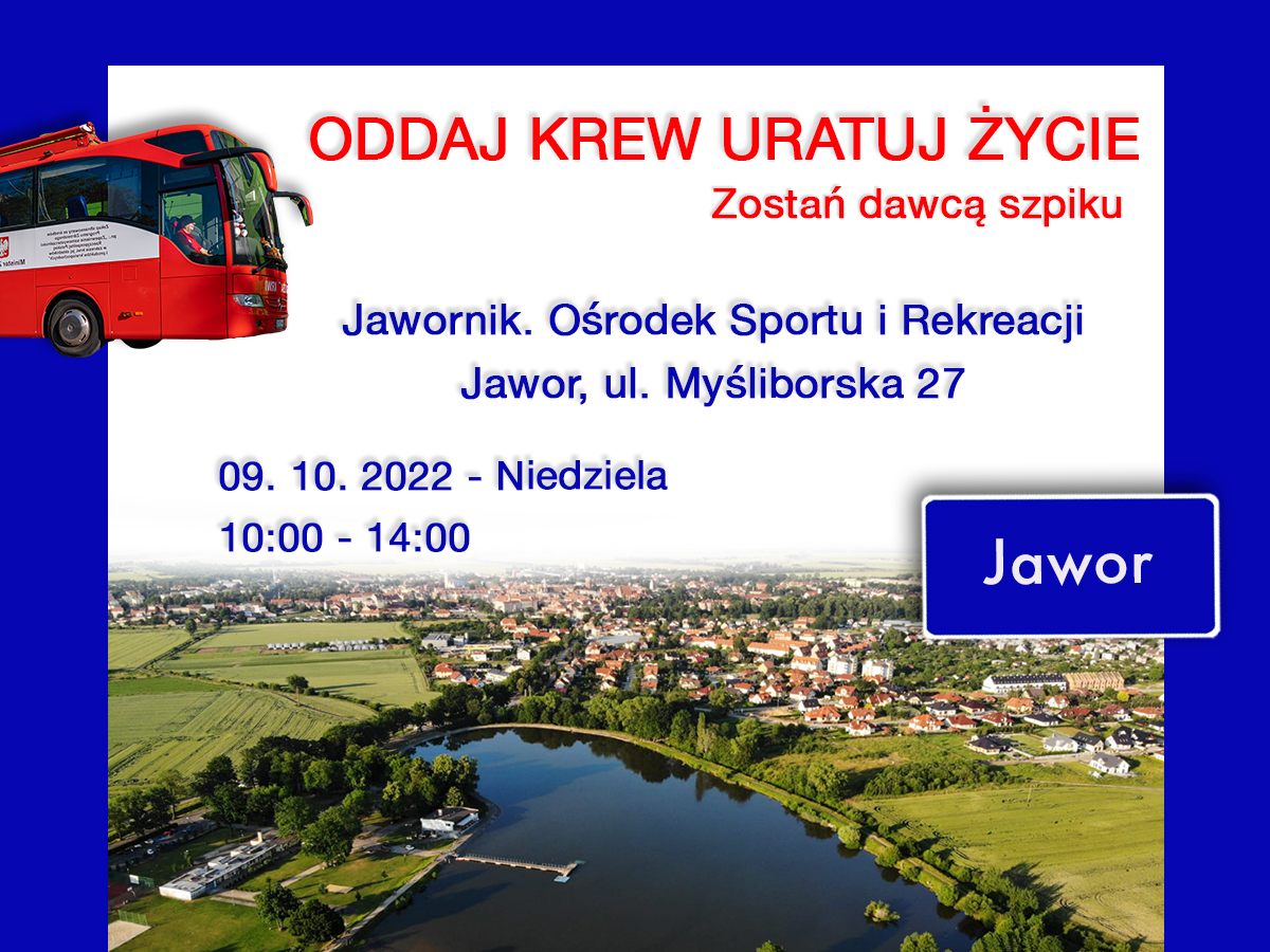 W niedzielę można oddać krew w Jaworze