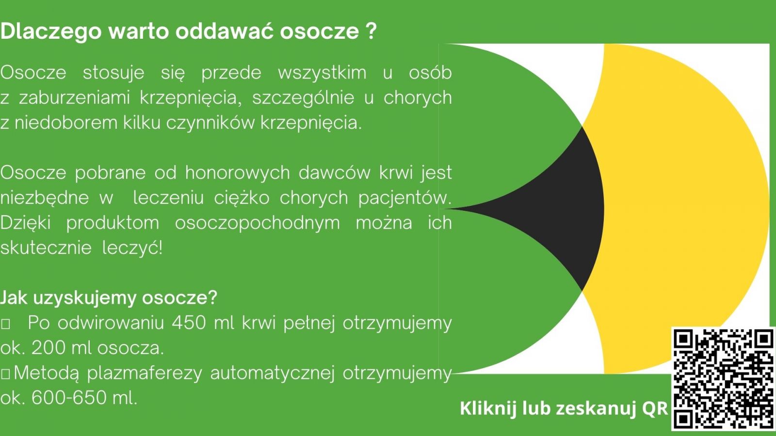 Dlaczego warto oddawać osocze?