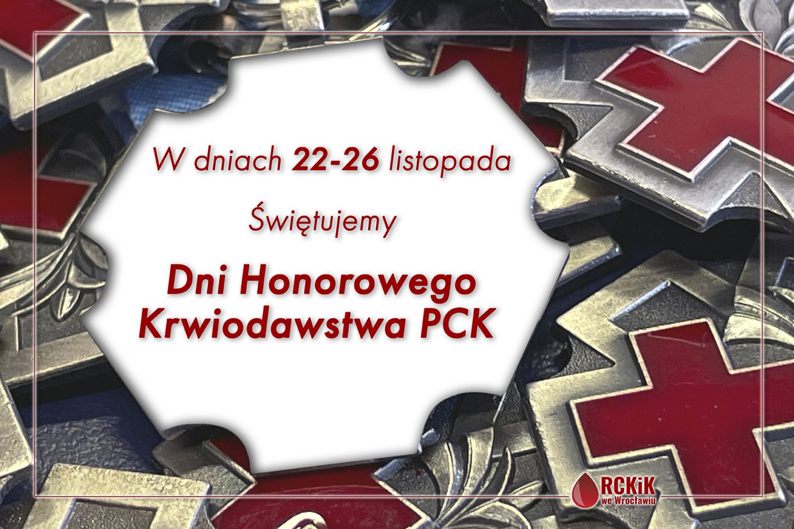 22-26 listopada Dni Honorowego Krwiodawstwa PCK
