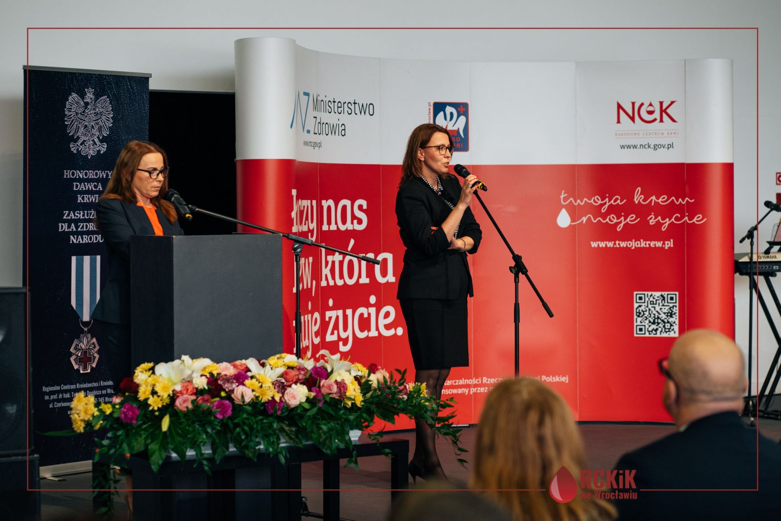 Uroczystość nadania odznaczeń 23.11.2022 Hala Stulecia we Wrocławiu