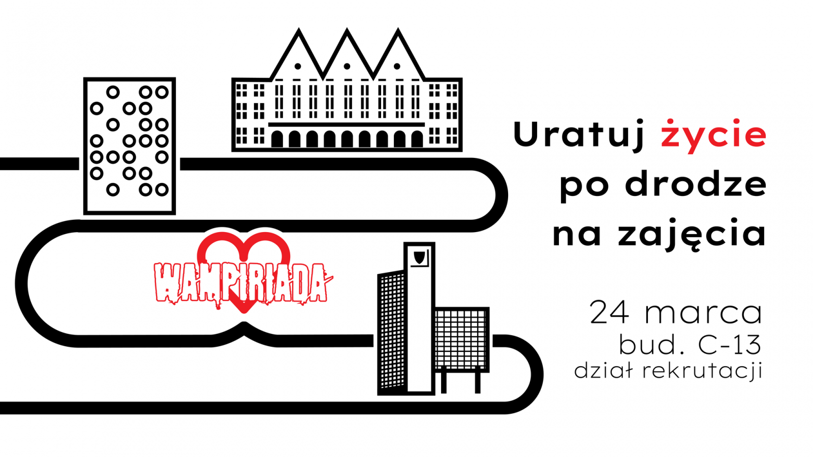 Wampiriada na Politechnice Wrocławskiej - 24.03.2023 r.