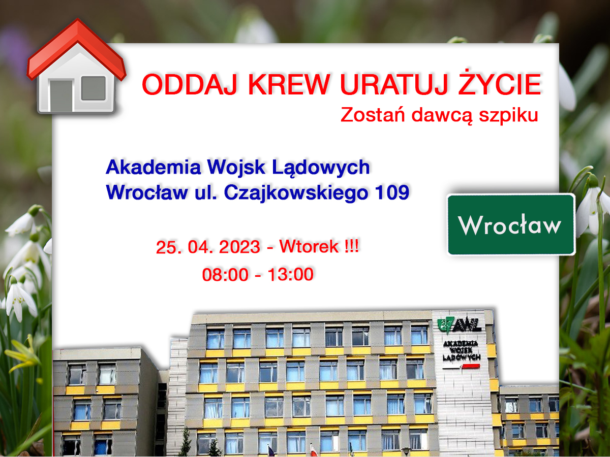 Akcja krwiodawstwa na AWL