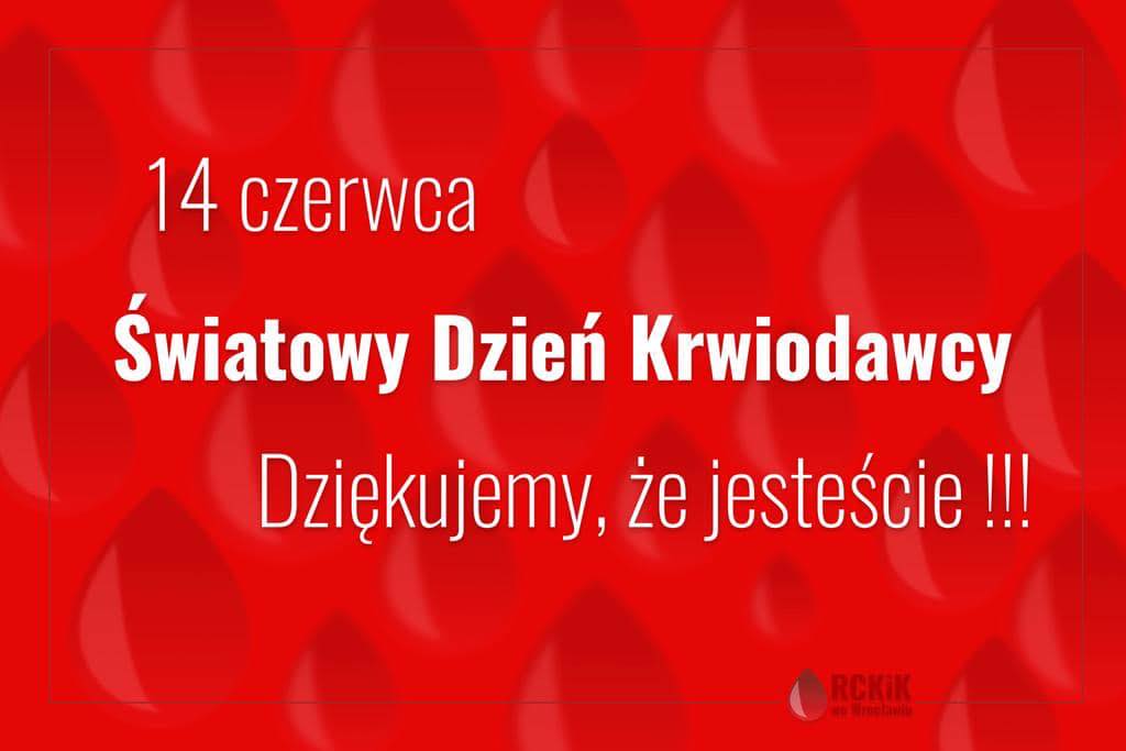 Światowy Dzień Krwiodawcy