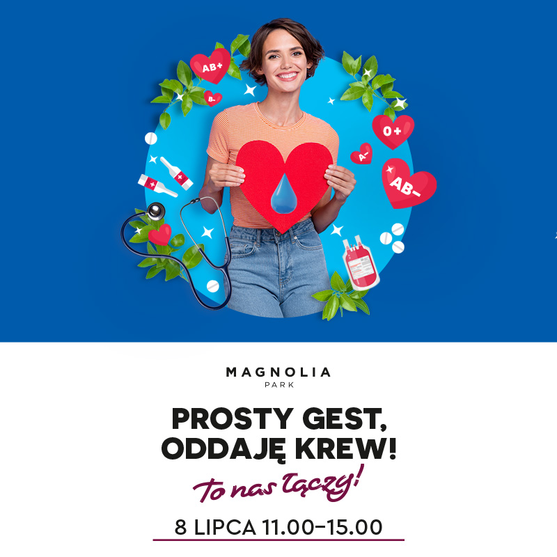"Bo tętni w nas dobro" - zapraszamy na event przed CH Magnolia Park we Wrocławiu