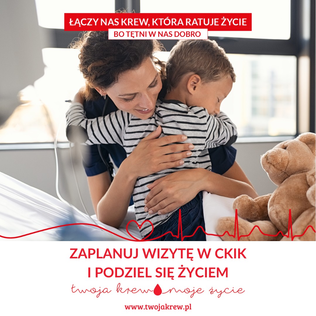 Krwiodawco - jesteś potrzebny!