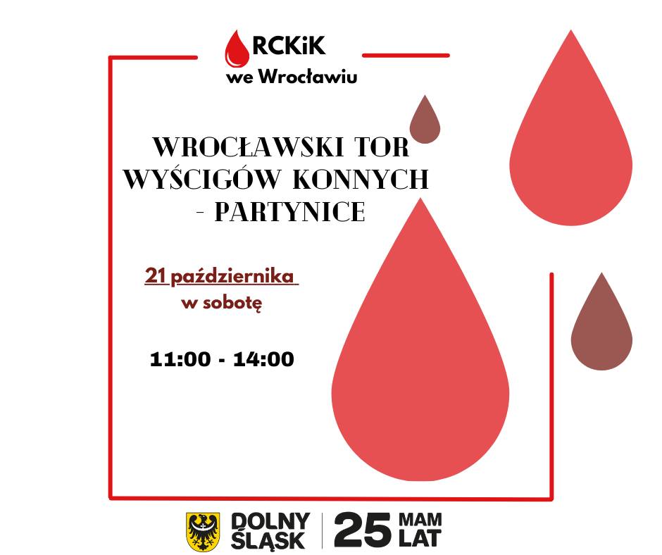 Oddaj krew podczas Finału Święta Województwa Dolnośląskiego