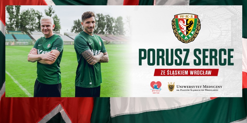 "Porusz serce" ze Śląskiem Wrocław - Oddaj krew 5.11.2023 r.