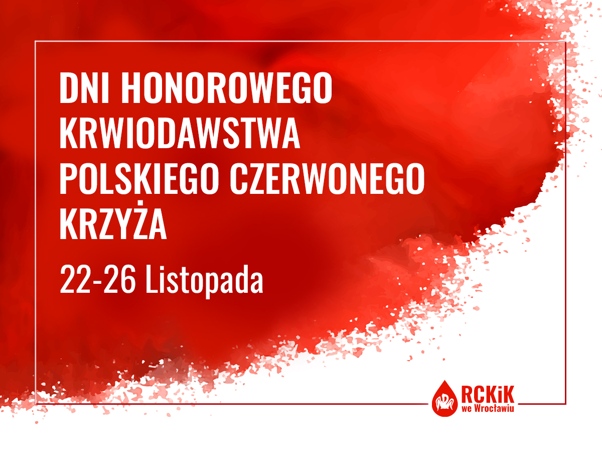 Dni Honorowego Krwiodawstwa PCK