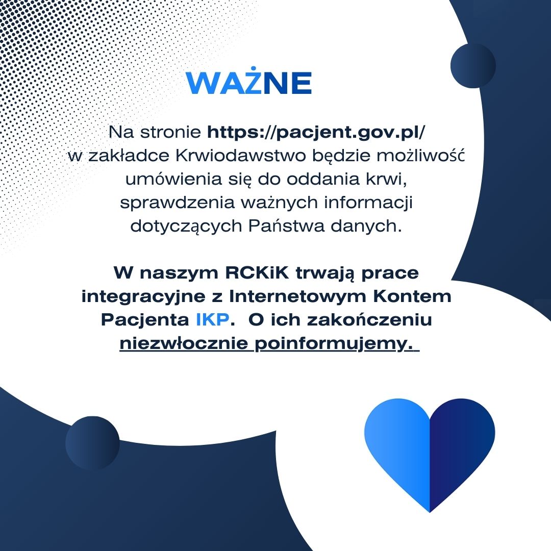 Ważne informacje dot. IKP