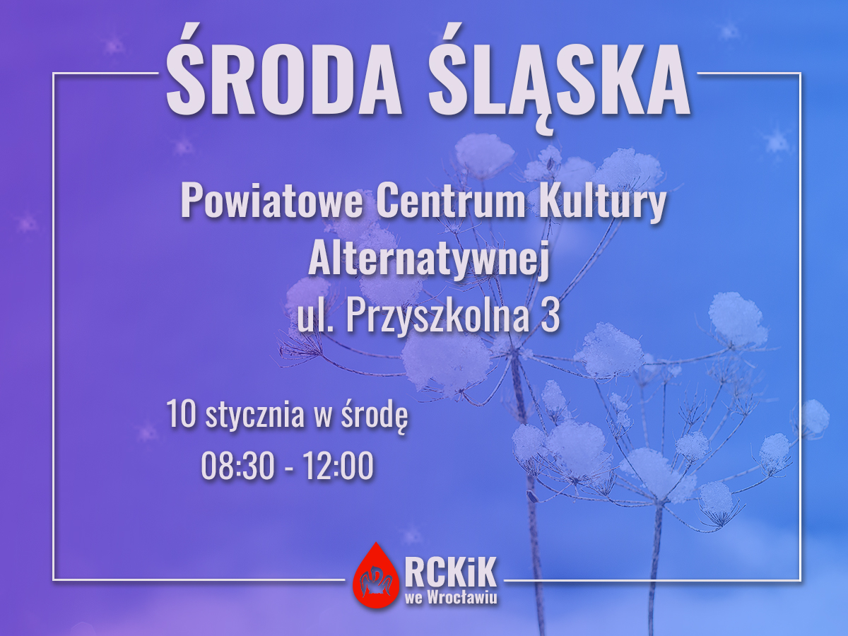 UWAGA! Zmiana miejsca akcji w Środzie Śląskiej