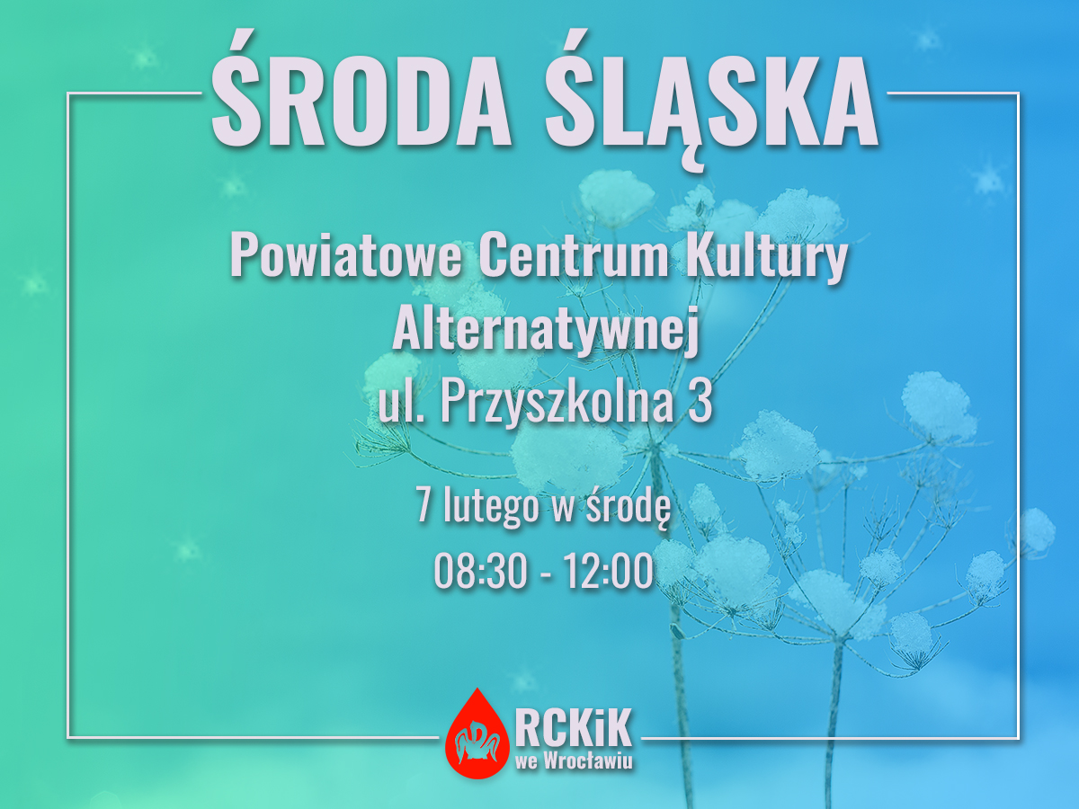 Akcja krwiodawstwa w Środzie Śląskiej - 7.02.2024 r.