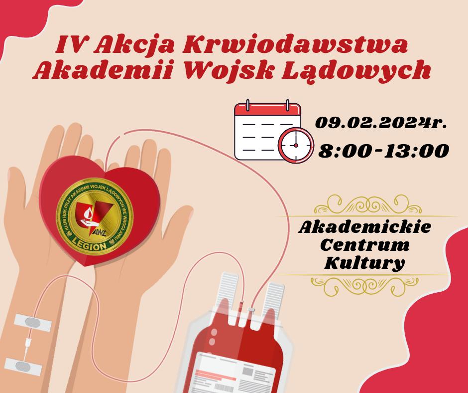 Akcja krwiodawstwa w AWL - 9.02.204 r.