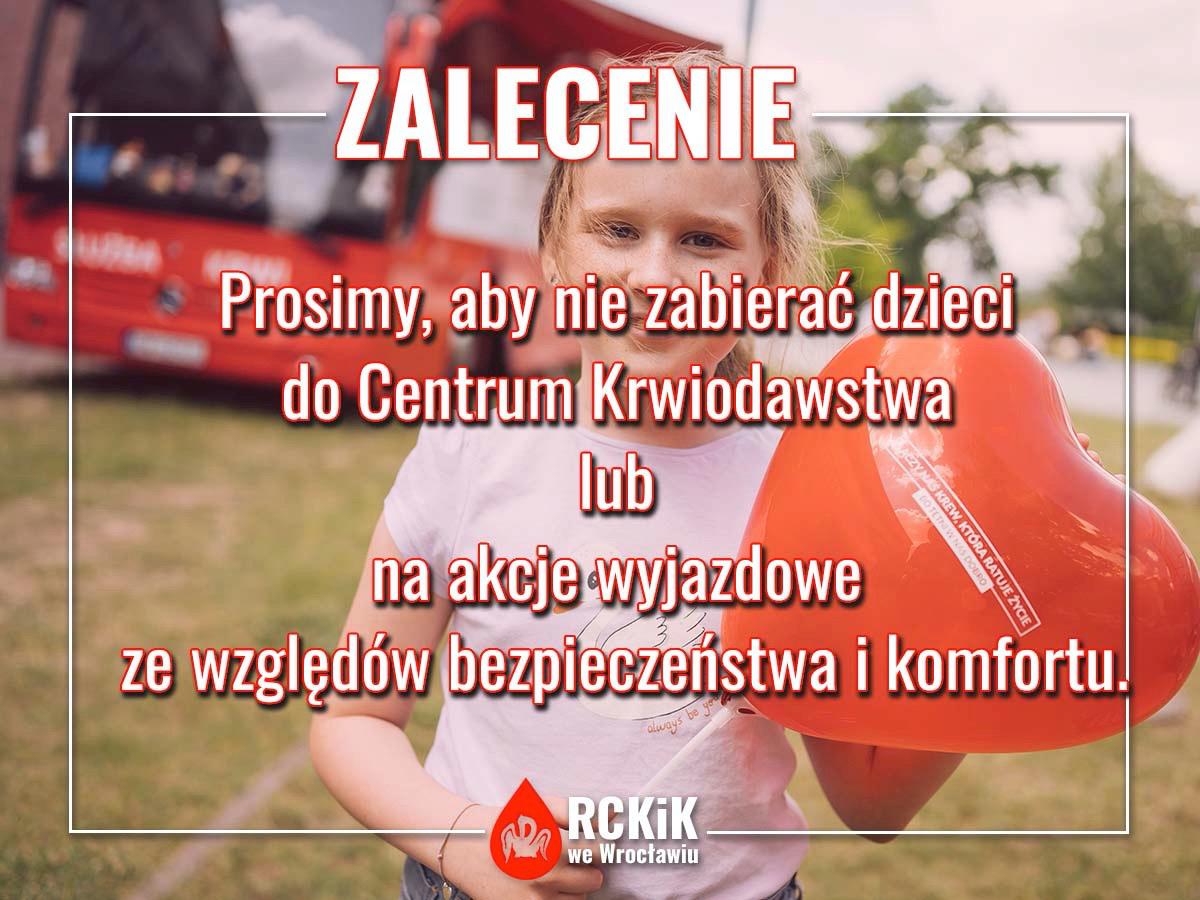 Drodzy Dawcy, przypominamy o ważnej kwestii.