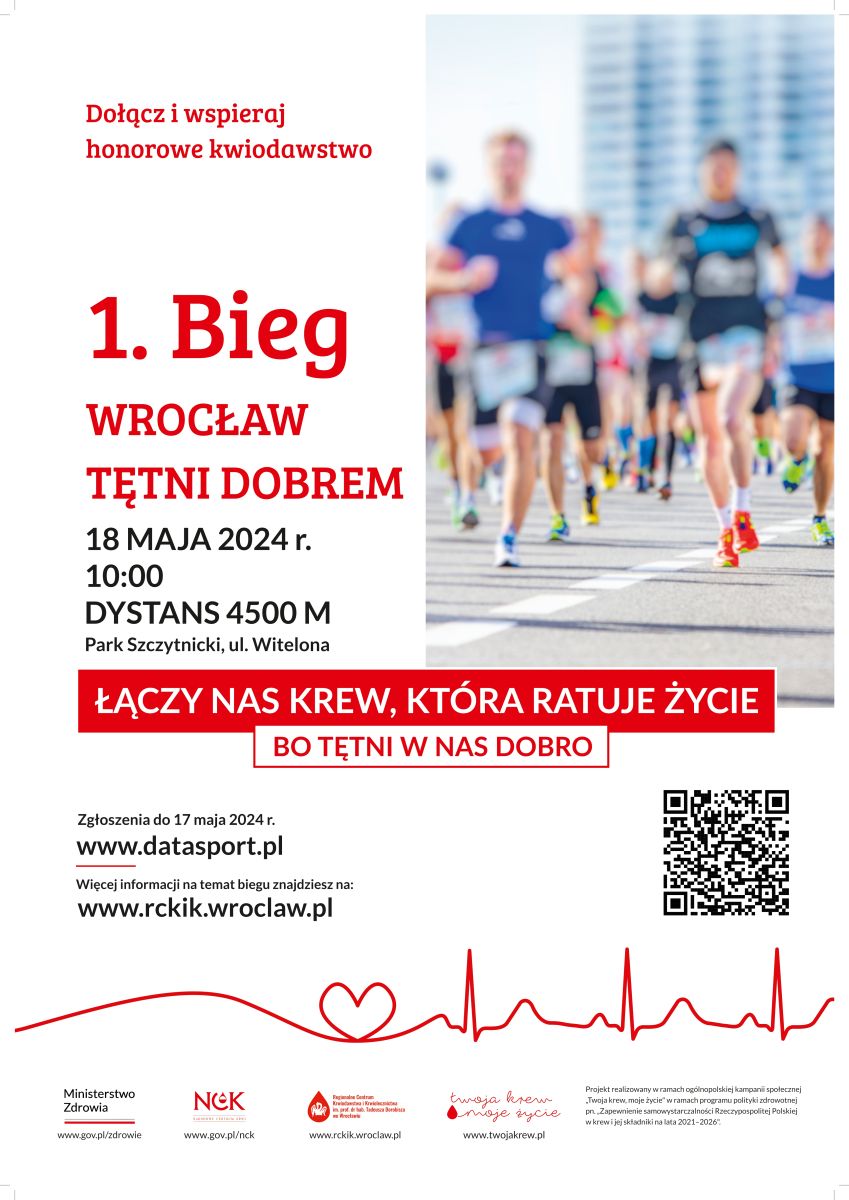 1. Bieg Wrocław Tętni Dobrem