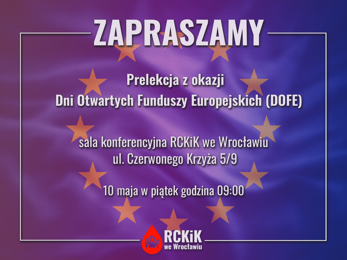 Europa dla zdrowia w RCKiK we Wrocławiu