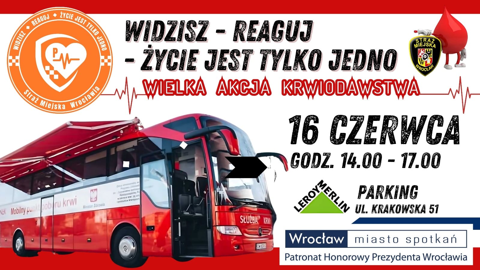 Dołącz do wydarzenia i oddaj krew!