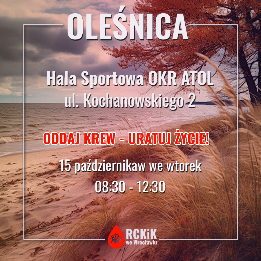Wtorek - 2 akcje: Milicz i Oleśnica