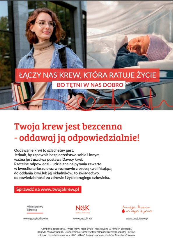 Okoliczności wpływające na honorowe krwiodawstwo