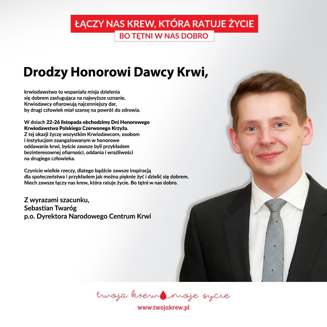 Życzenia z Narodowego Centrum Zdrowia