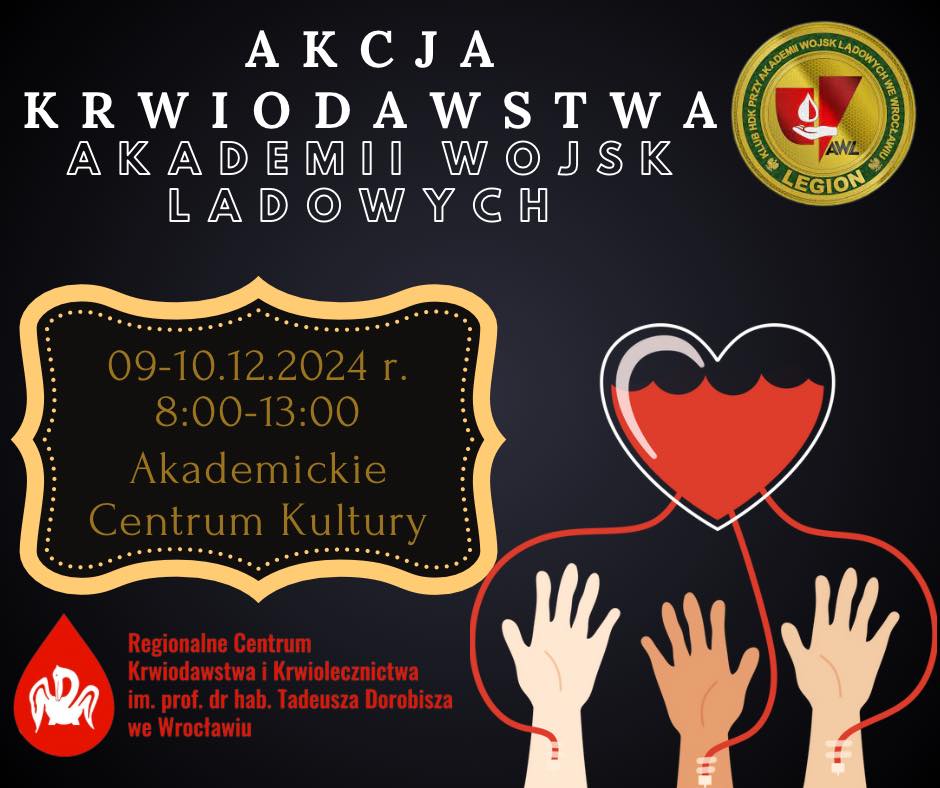Dwudniowa akcja krwiodawstwa w AWL