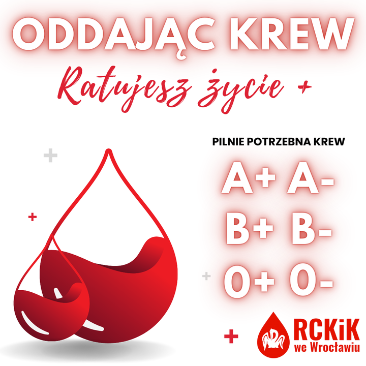 Pilnie potrzebna krew!