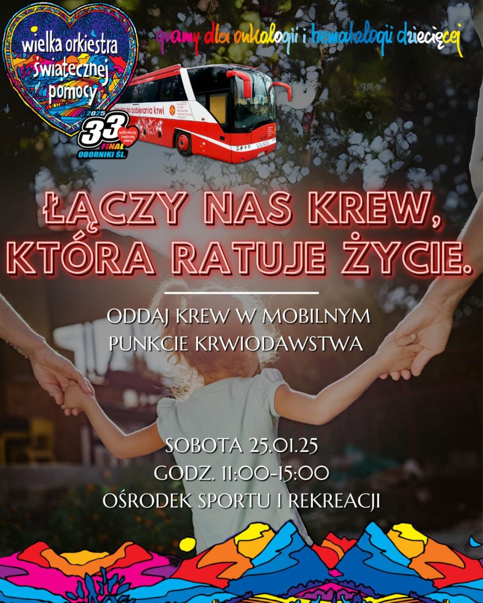 Kolejny raz gramy z WOŚP! Sprawdź, gdzie będzie można oddać krew