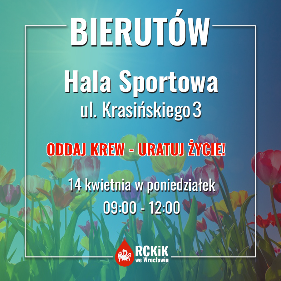 Poniedziałkowe akcje krwiodawstwa