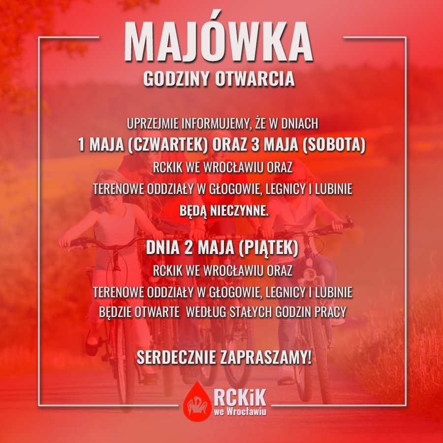 Praca w Majówkę